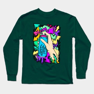 Spray Paint Long Sleeve T-Shirt